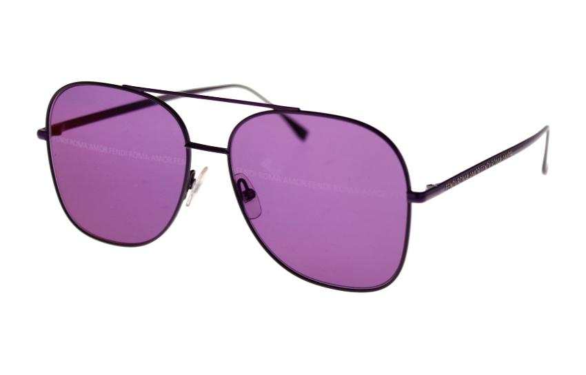 FENDI Sunglasses Women's Purple