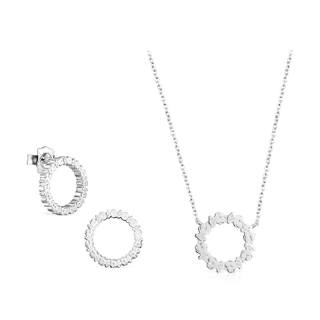 TOUS TAOSIXIONG 925 Sterling Silver Stud Earrings Women's