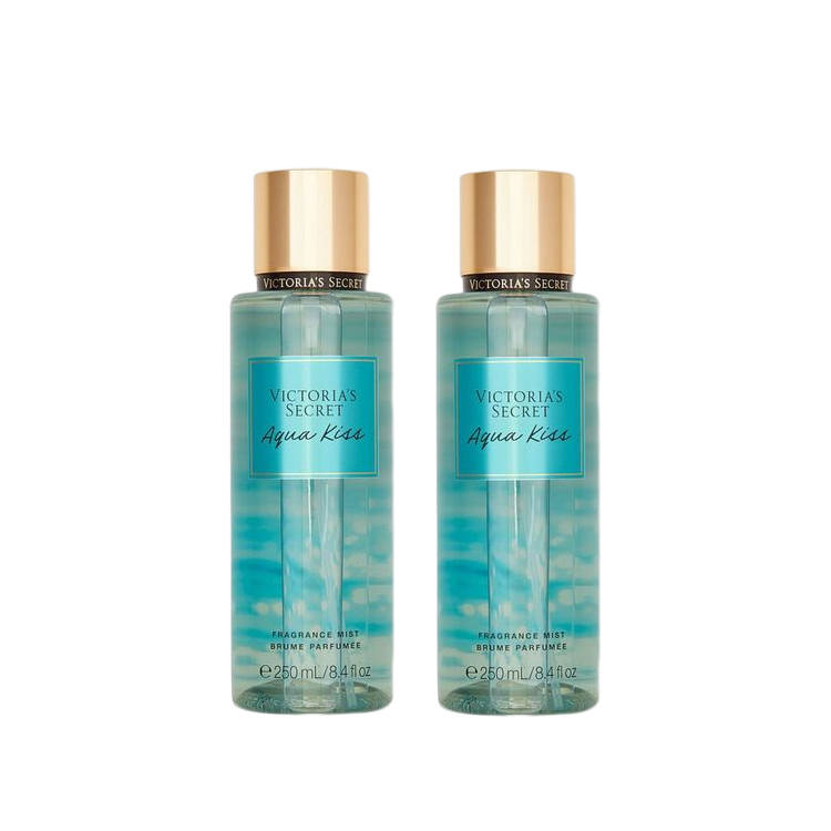 Victoria's Secret Water Kiss Fragrance Spray Floral Fruity Accord Light Perfume 250ml*2