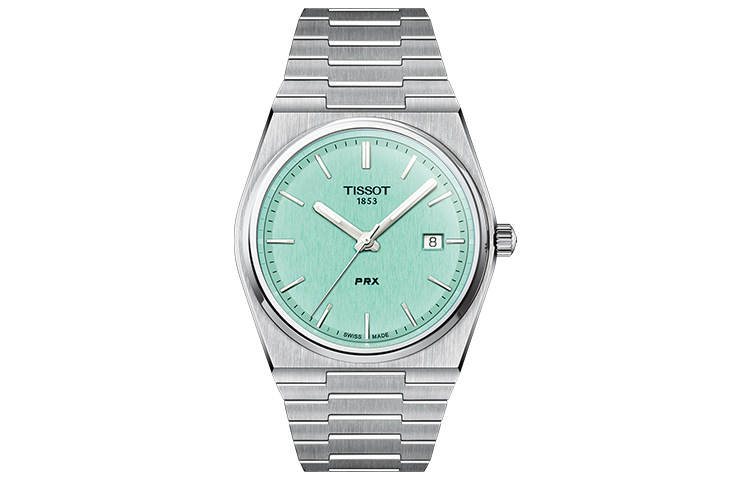 TISSOT PRX Quartz Movement Men's Watches Watch 40mm Green Dial Stainless Steel Case