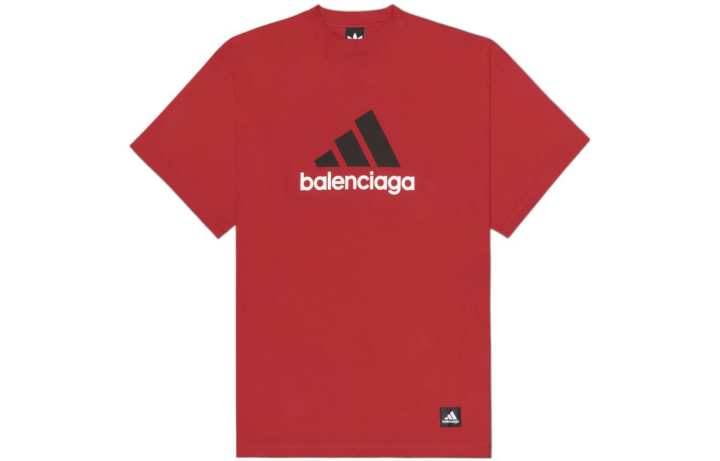Adidas Adidas T Shirts Unisex Red Crew Neck Moderate