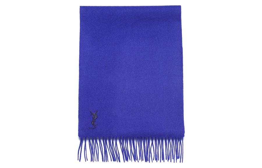 SAINT LAURENT Wool Knit Scarves Unisex