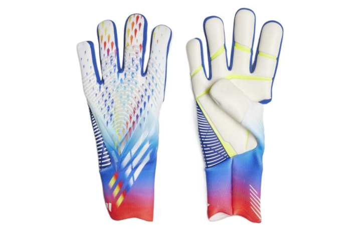 Adidas Adidas Polyester Sports Gloves Unisex Blue