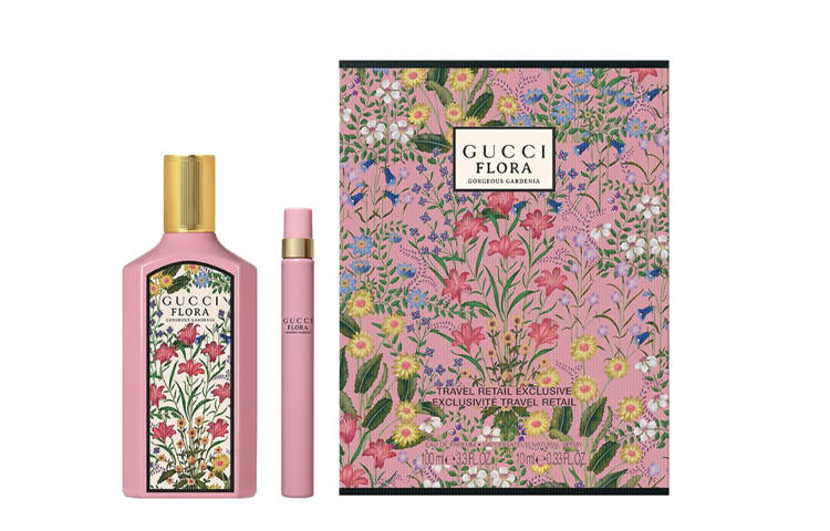 GUCCI Dreamy Gardenia, Women's Perfume Sets Eau De Parfum EDP Oriental Floral Scent 100ml+10ml Birthday Gift