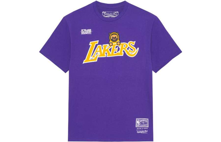 Mitchell Ness Mitchell Ness T Shirt Unisex Purple