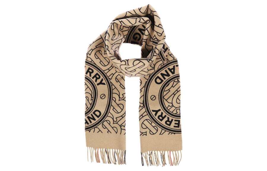 Burberry Burberry Checked Fringed Scarf