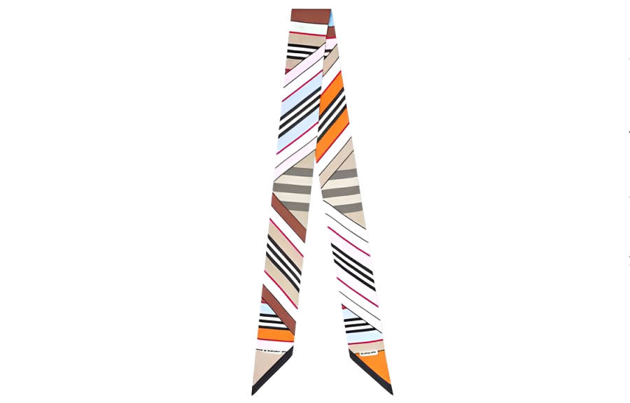 Burberry Silk Scarves Women's Multicolor