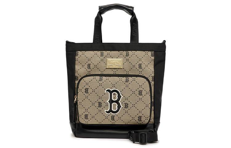 MLB Polyester Tote Bag, Shopping Bag, Shoulder Bag, Crossbody Bag, Handbag Regular Women's Umber