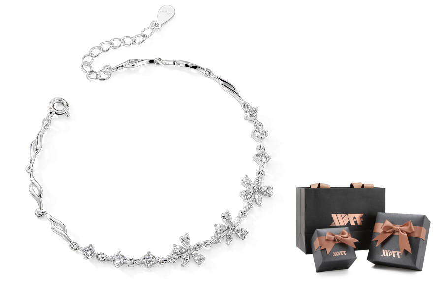 XXOFF 925 Sterling Silver Bracelets Women's