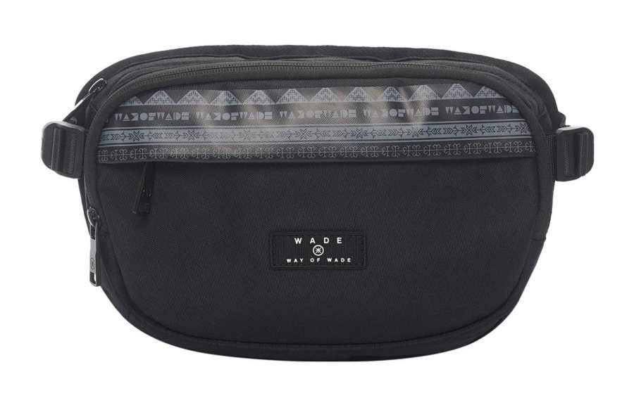 Li-Ning Li Ning Fabric Shoulder Bag, Crossbody Bag, Sling Bag Unisex Black