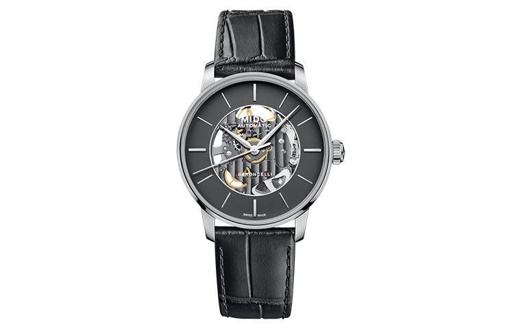 MIDO MIDO Berluti Collection Cut Out Imprint Design Men's Automatic Watch Automatic Mechanical Movement 50m Waterproof