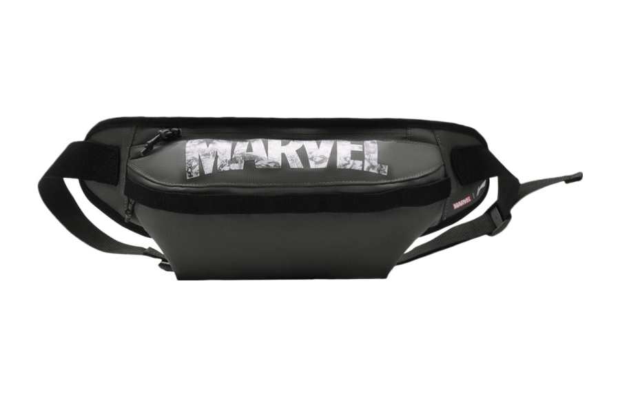 Li-Ning Li Ning MARVEL Collaboration Fabric Fanny Pack Regular Unisex Gray