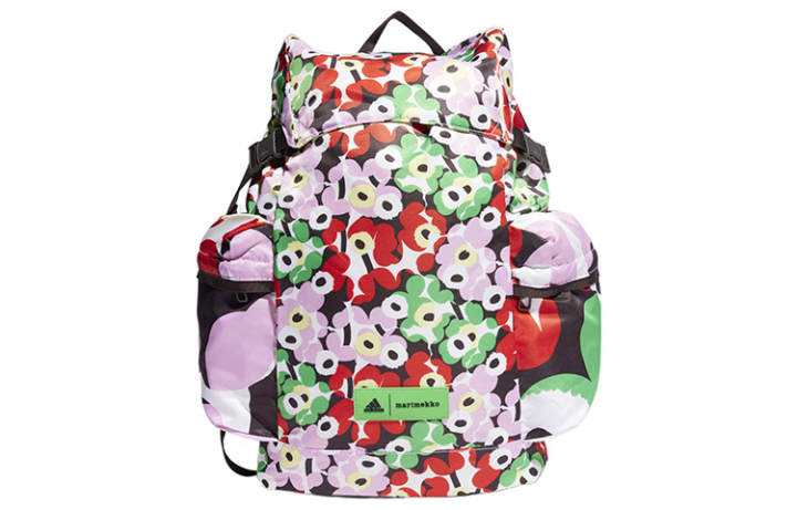 Adidas Adidas MARIMEKKO Collaboration Recycled Polyester Mixed Twill Backpack Regular Women's Multicolor