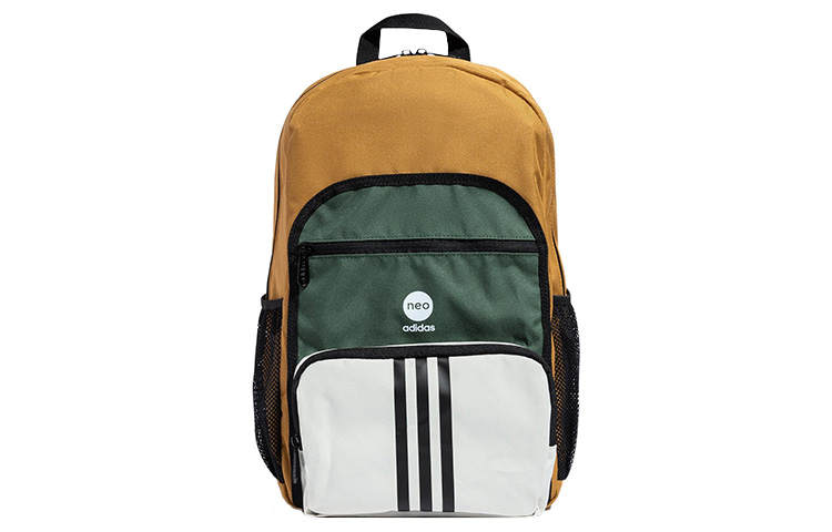 Adidas Neo Adidas Recycled Material Polyester Backpack Regular Unisex Brown/Multicolor