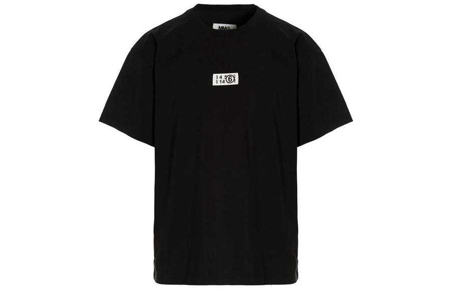 MM6 Maison Margiela SS23 T Shirt Unisex Black