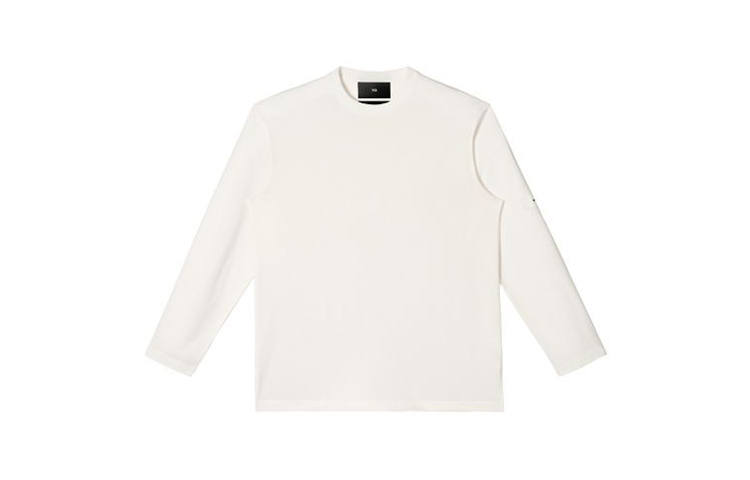 Y-3 Y 3 T Shirts Unisex White Crew Neck Moderate Straight Fit