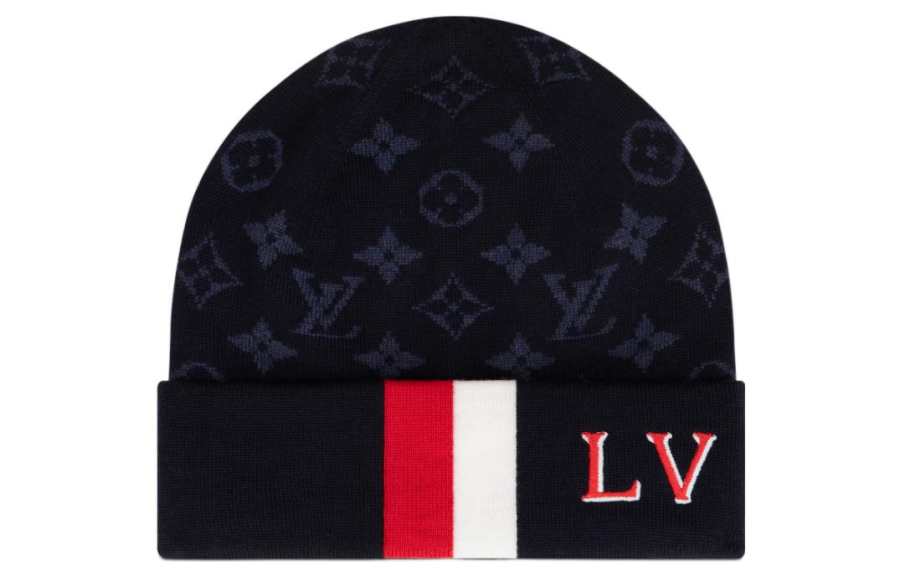LOUIS VUITTON LOUIS VUITTON VARSITY Wool Beanies Men's