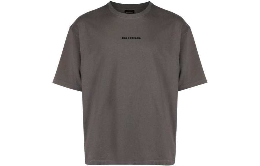 Balenciaga FW22 T Shirt Regular Fit Men's Gray