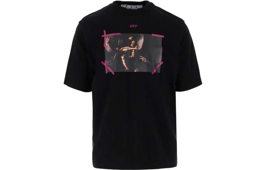 OFF-WHITE OFF WHITE SS23 T Shirt Men's Black