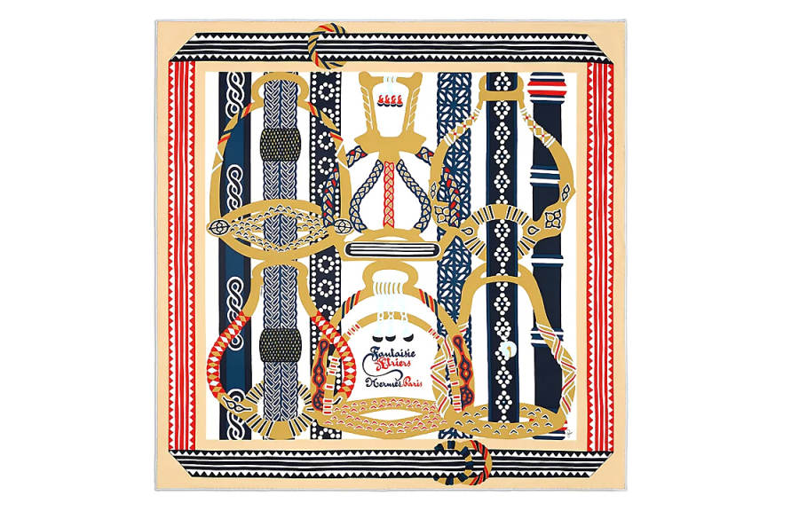 HERMES HERMES Carre Silk Scarf Women's Multicolor