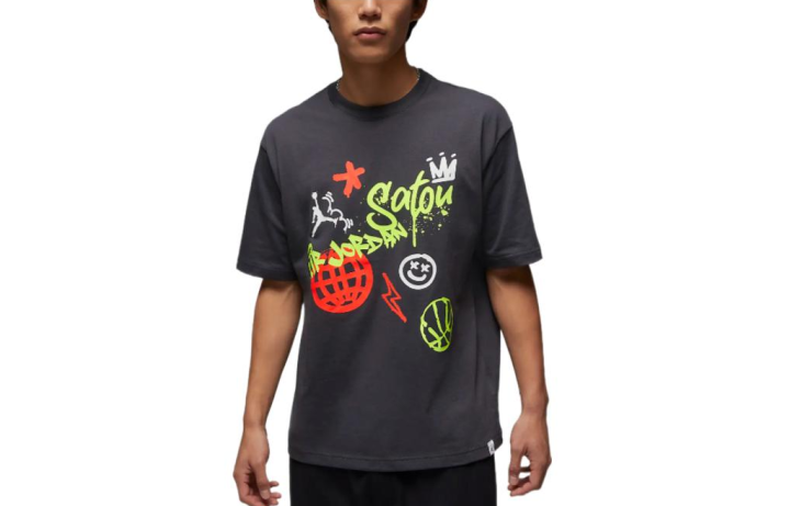 Jordan Jordan T Shirt Men's Purple Gray