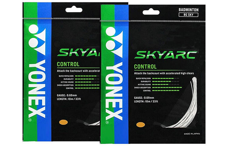 YONEX YONEX Badminton Racket Strings Unisex BGSKYCH 2 Pack