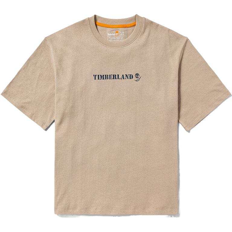 Timberland T Shirt Unisex Light Mud