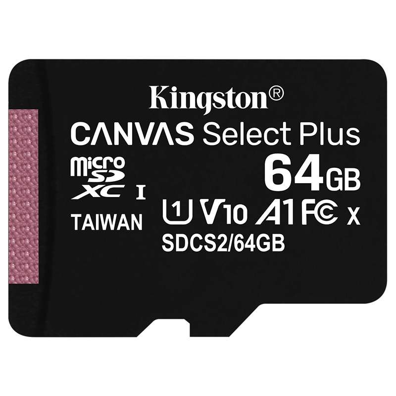 Kingston Kingston Dashcam Memory Card High Speed TF Card, Camera Exclusive, Surveillance Cell Phones U1 Memory Card SDCS2 64GB