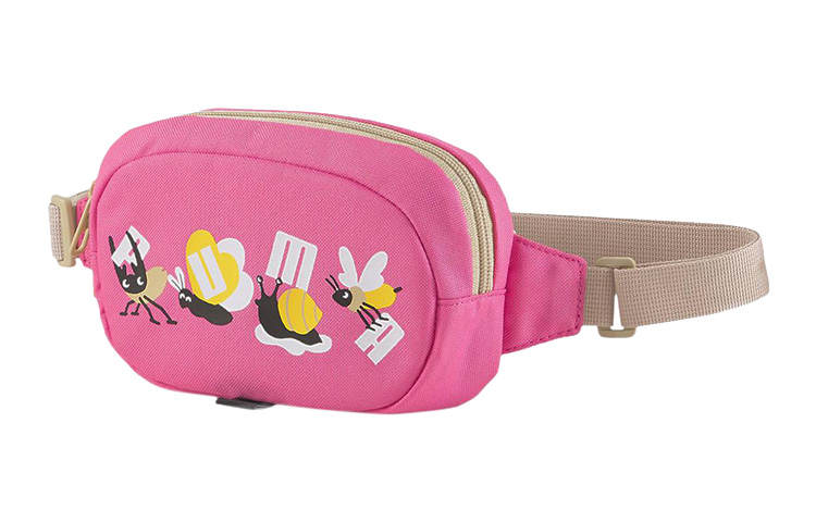 PUMA Polyester One Shoulder Crossbody Fanny Pack Small Women's Pink