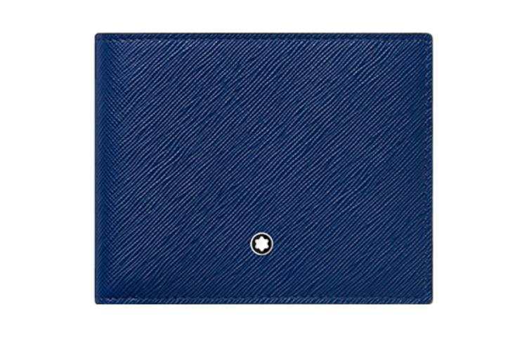 MONTBLANC 【Previous Season】bi-fold leather wallet