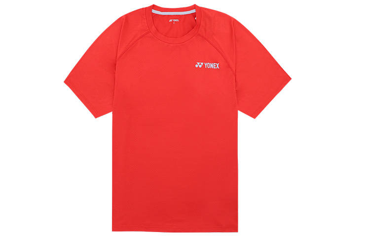YONEX YONEX T Shirts Men's Crew Neck Moderate