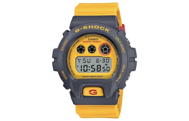 CASIO CASIO Men G-SQUAD Series 50mm Yellow Watch DW-6900Y-9JF