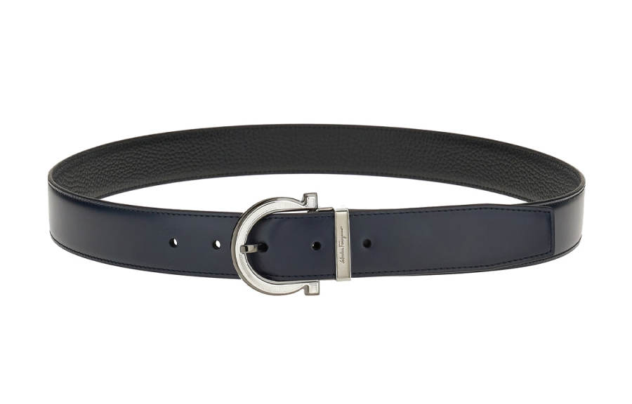 Ferragamo reversible adjustable leather belt