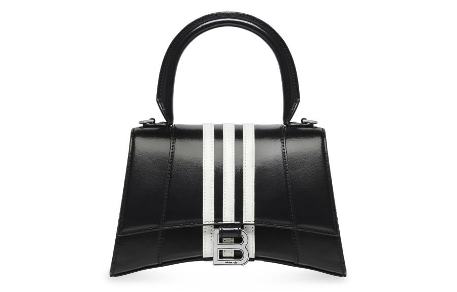 Balenciaga X Adidas Hourglass Small Handbag Black