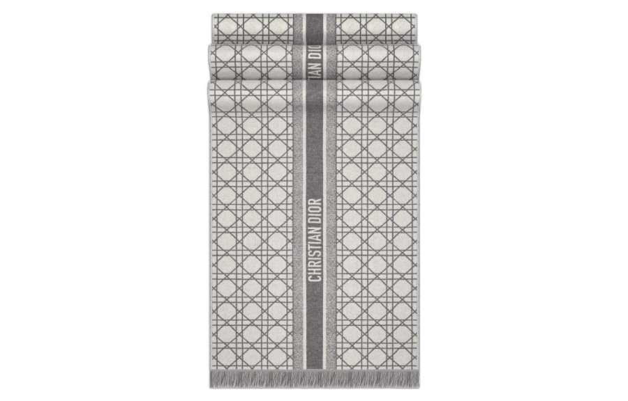 DIOR Cashmere Knit Scarves Women's