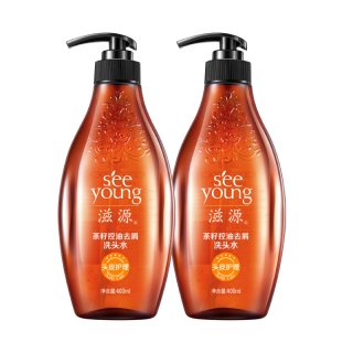 SEE YOUNG Anti Itch And Volumizing Sesame Seed Shampoos Oil Control Dandruff Treatment Soothing Cleaning Tea Potpourri