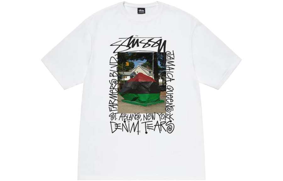Stussy x Denim Tears T Shirt Unisex