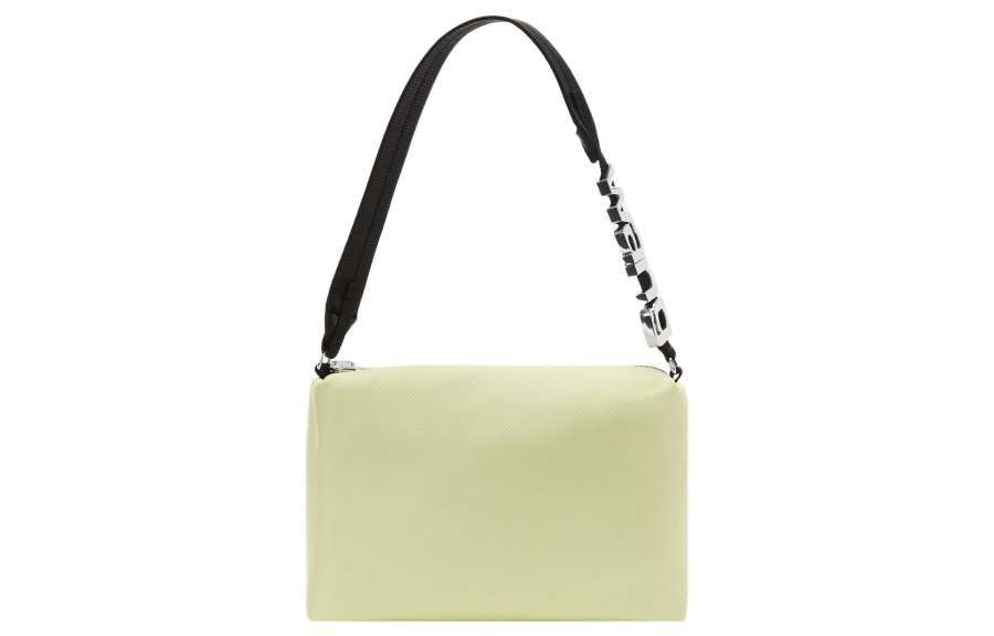 Alexander Wang Heiress Nylon Shoulder Bag, Crossbody Bag, Handbag Medium Women's Light Green