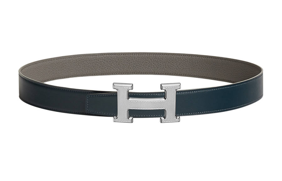 HERMES HERMES Cow Leather Belts Women's Width 3.2cm