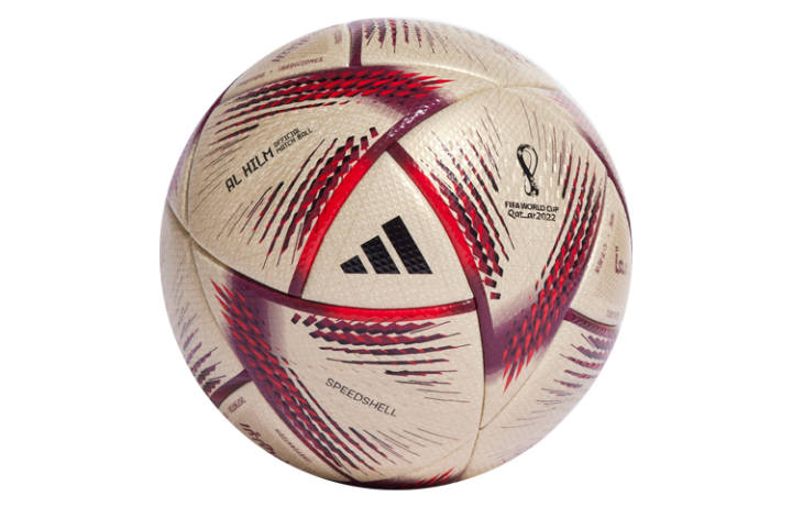 Adidas Adidas Size 5 Seamless Thermal bonding TPU Gold/Dark Reddish Purple/Red/Bright Pink Fluorescent/Black Soccer Ball
