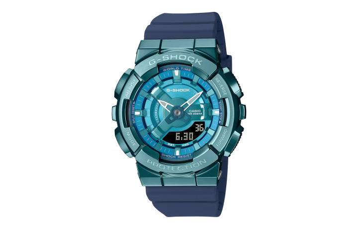 CASIO CASIO Women's Full Metal Series Blue Watch GM-S110LB-2APR