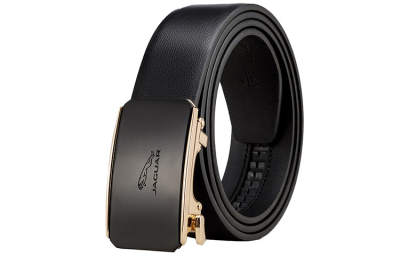 JAGUAR Minimalist Style Cow Leather Belts Men's