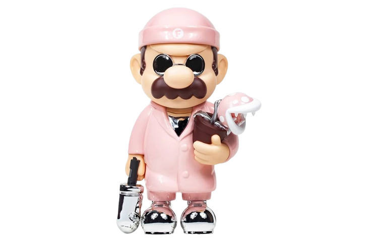 ZCWO ZC WORLD Mario Characters Fool's Paradise, Salmon Pink Salmon Trendy Figures 26cm