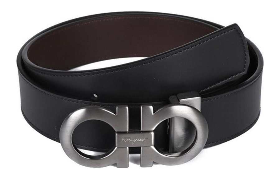 Ferragamo Ferragamo Reversible And Adjustable Gancini Belt