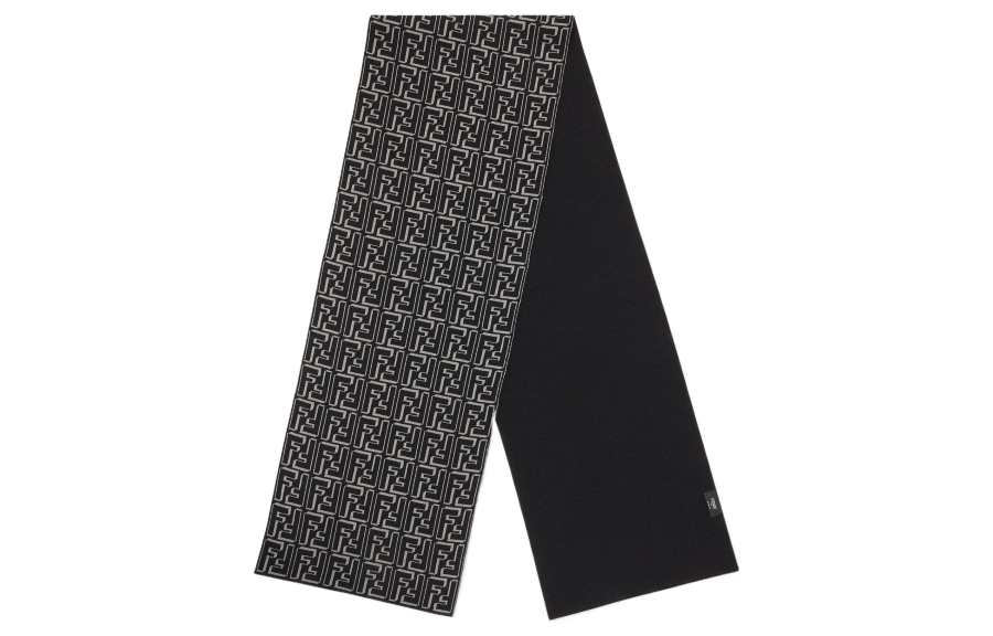 FENDI FENDI Allover Ff Jacquard Scarf