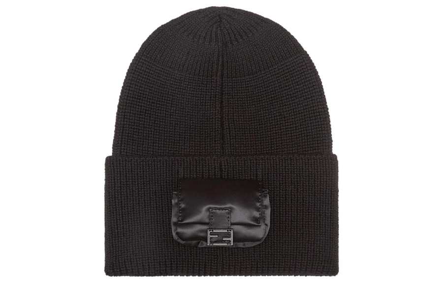 FENDI FENDI Beanies Men's Black