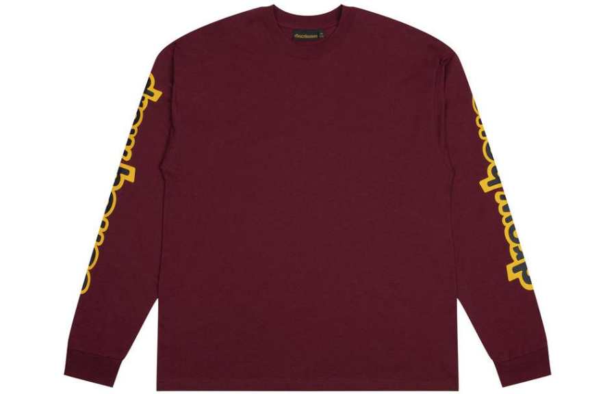 Drew House T Shirt Unisex Burgundy