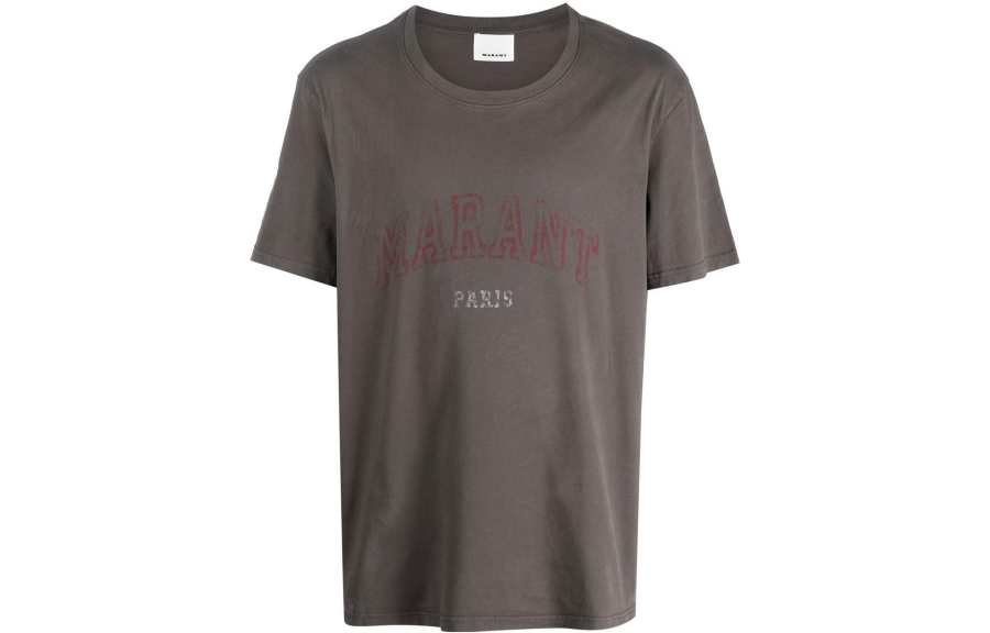 ISABEL MARANT Logo Printed Crewneck T-Shirt