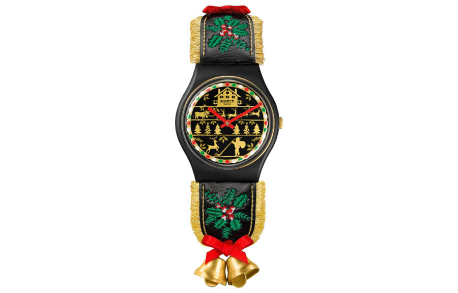 SWATCH SWATCH Unisex 34mm Black Watch SO28B115