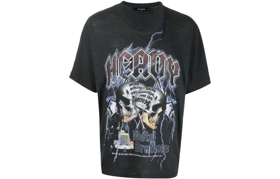 DSQUARED 2 DSQUARED 2 FW22 T Shirt Men's Coal Gray